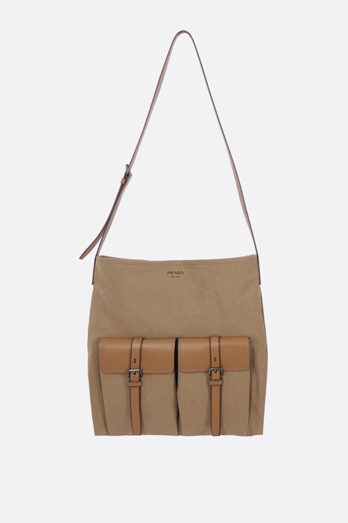 Prada Men's Crossbody Bag in Khaki
