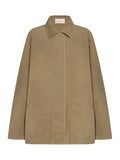 The Row Women's BAEZA COTTON JACKET in Sandy Buff