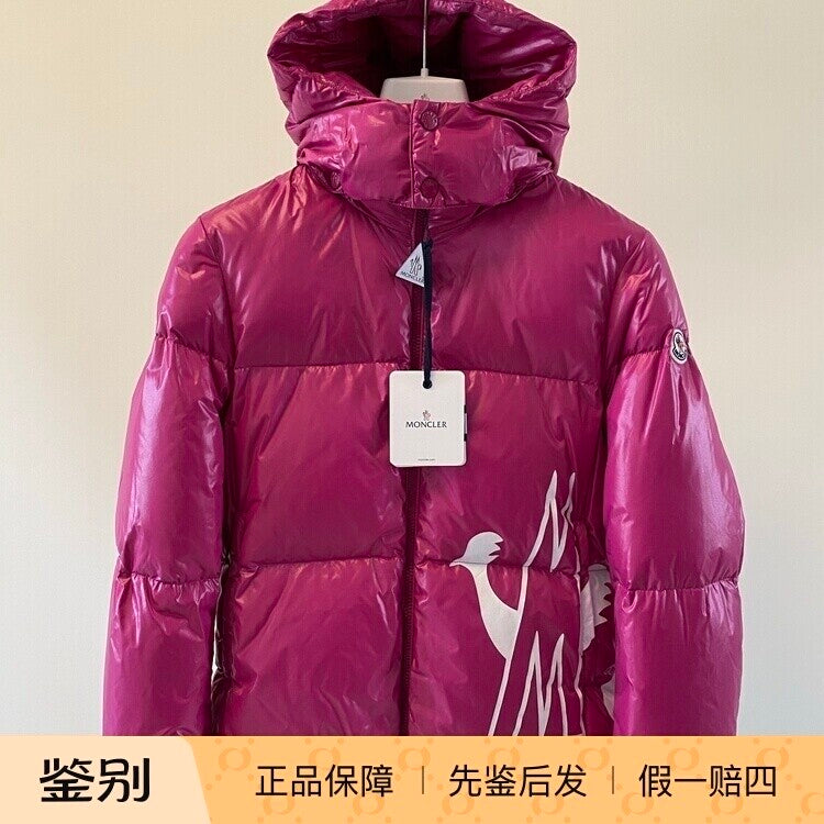 Moncler Women's Friesian Down Jacket in Pink