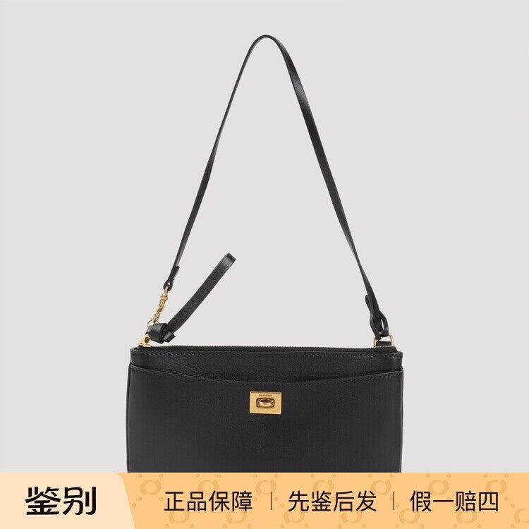 Balenciaga Women's Rodeo Pouch Shoulder Bag in Black
