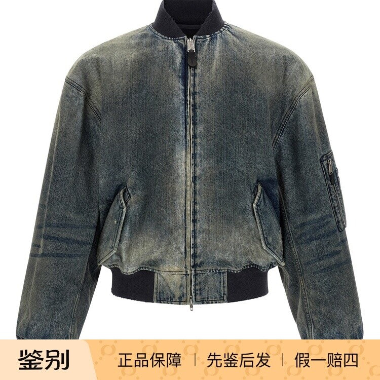 Balenciaga Men's Jacket in Blue
