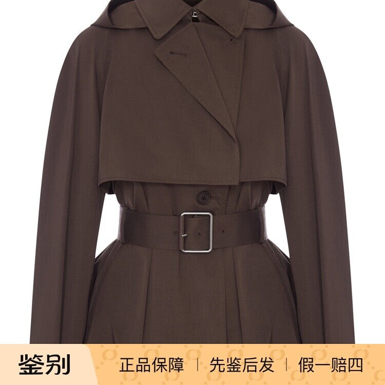 Loewe Women's Coat in Brown