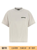 Balenciaga Women's Logo T-Shirt in White