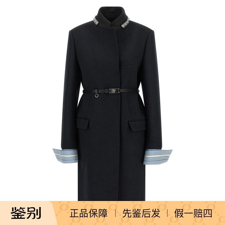 Prada Women's Coat in Blue