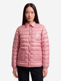 Moncler Women's Fouine Padded Shirt Jacket in Pink