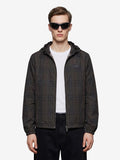 Burberry Men's Newport Hooded Jacket in Brown