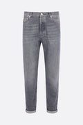 Brunello Cucinelli Men's Jeans in Grey
