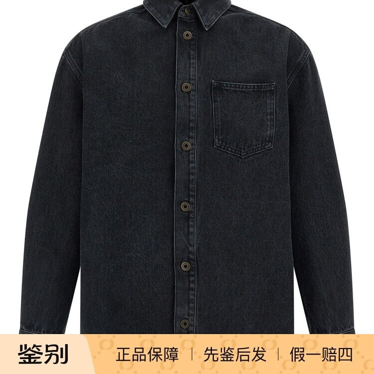 Loewe Men's Anagram Jacket in Black
