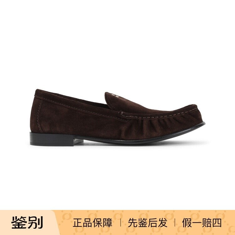Miu Miu Women's Loafers in Dark Brown