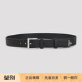 Prada Men's Cm Saffiano Belt in Black
