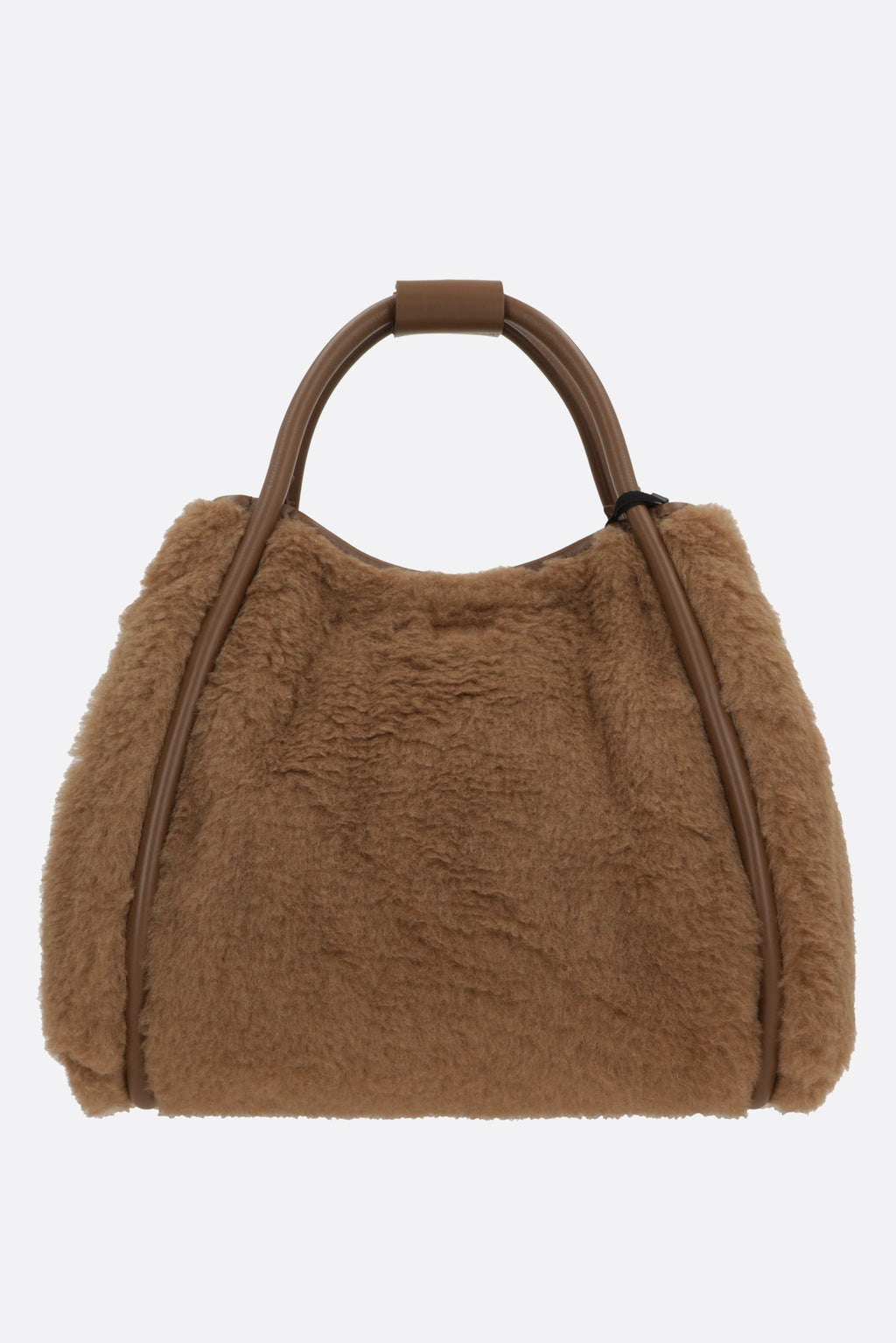 Max Mara Women's Top Handle Bag in Camel