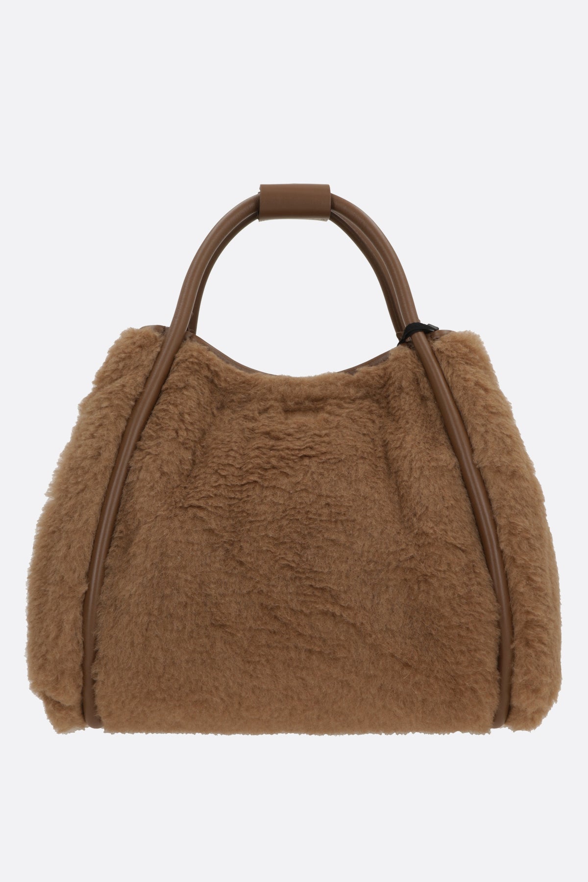 Max Mara Women's Top Handle Bag in Camel