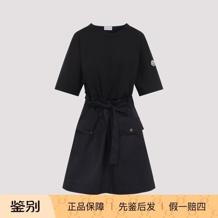 Moncler Mini Dress in Black