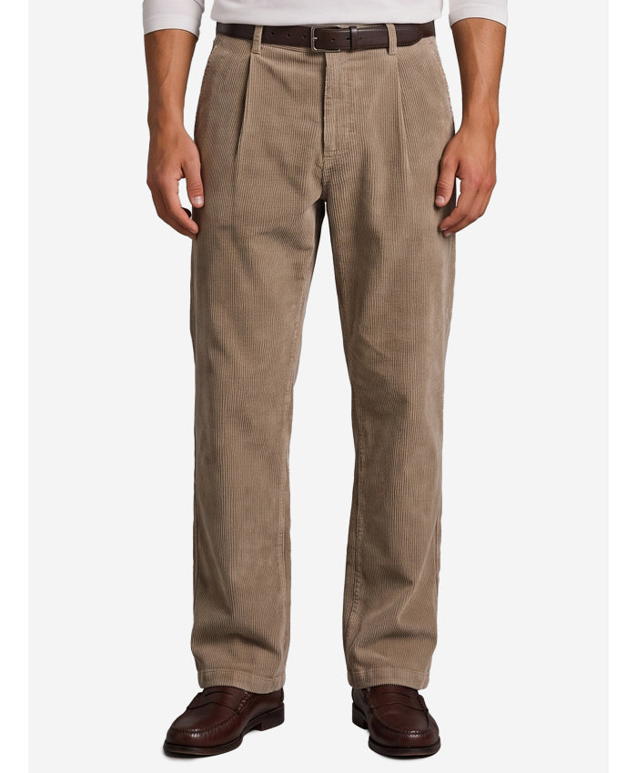 The Row Men's Paulo Pants in Brown