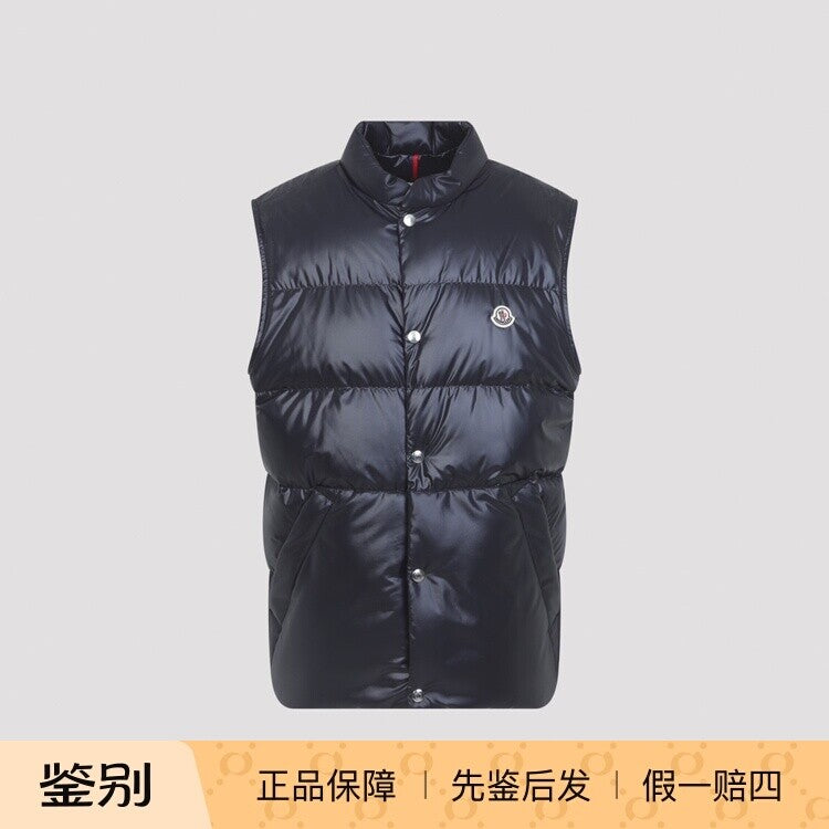 Moncler Men's Restigo Vest in Blue