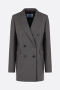 Prada Women's Blazer in Ebano