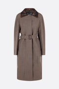 Prada Women's Trench Coat in Tobacco