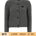 Miu Miu Women's Cardigan in Grey