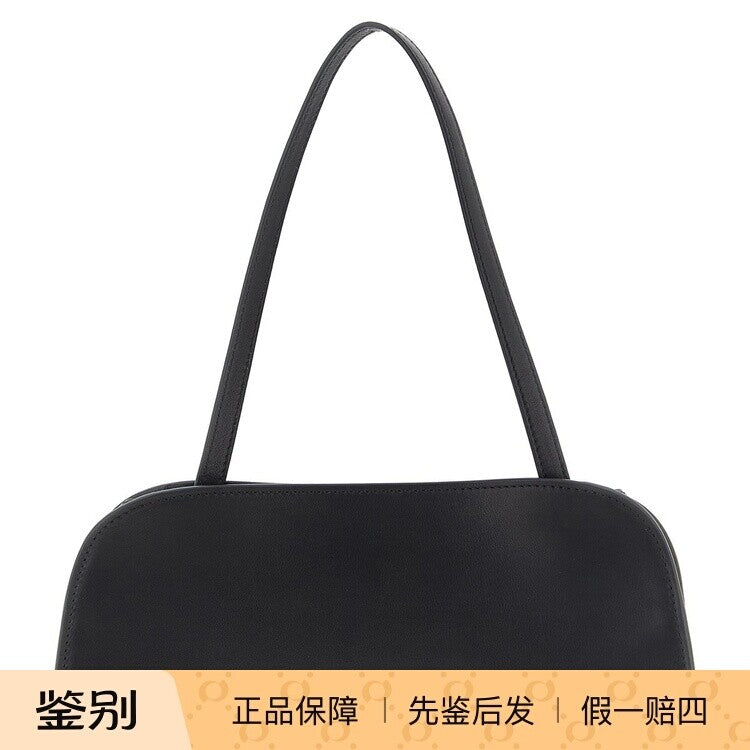 The Row Women's Peggy Bag in Black
