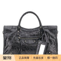 Balenciaga Women's Le City Medium Bag in Dark Grey