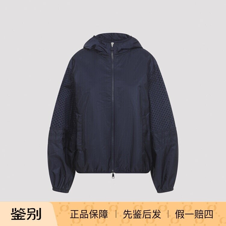 Moncler Women's Zelkova Coat in Blue