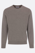 Brunello Cucinelli Men's Sweater in Verde Militare Chiaro