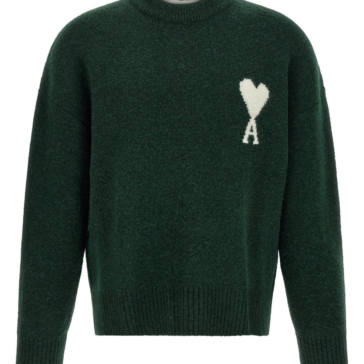 Ami Alexandre Mattiussi Ami Paris Adc Sweater in Green