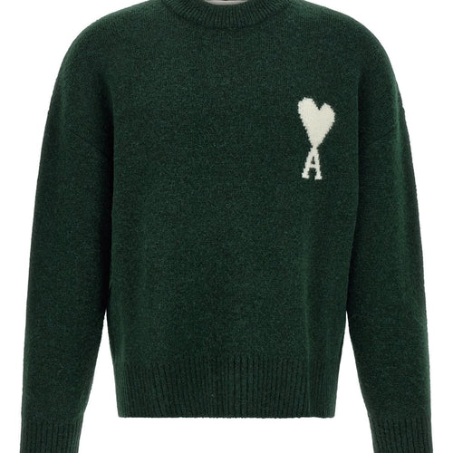 Ami Alexandre Mattiussi Ami Paris Adc Sweater in Green