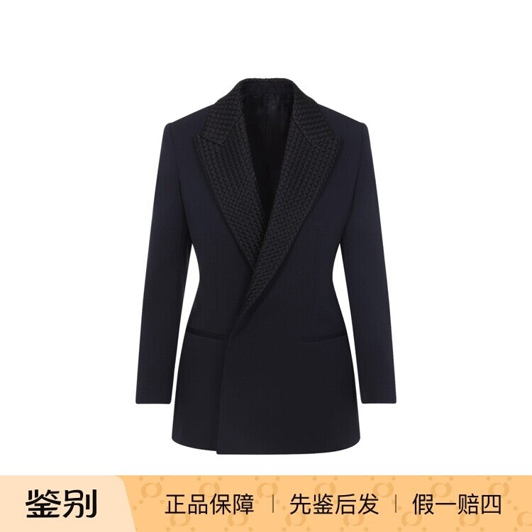 Bottega Veneta Women's Coat in Blue