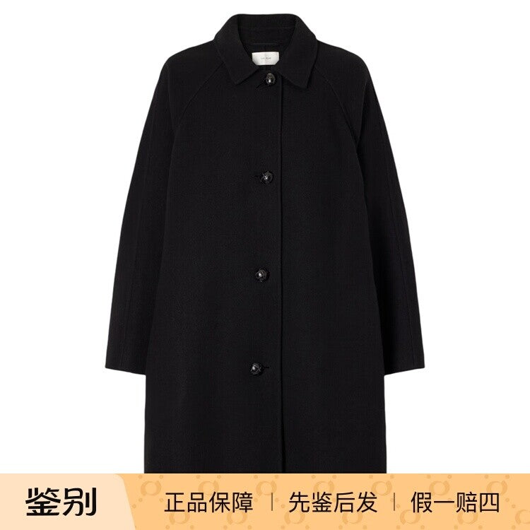 The Row Women's Ina Coat in Black