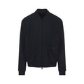 Giorgio Armani Men's Bomber Jacket in Blue