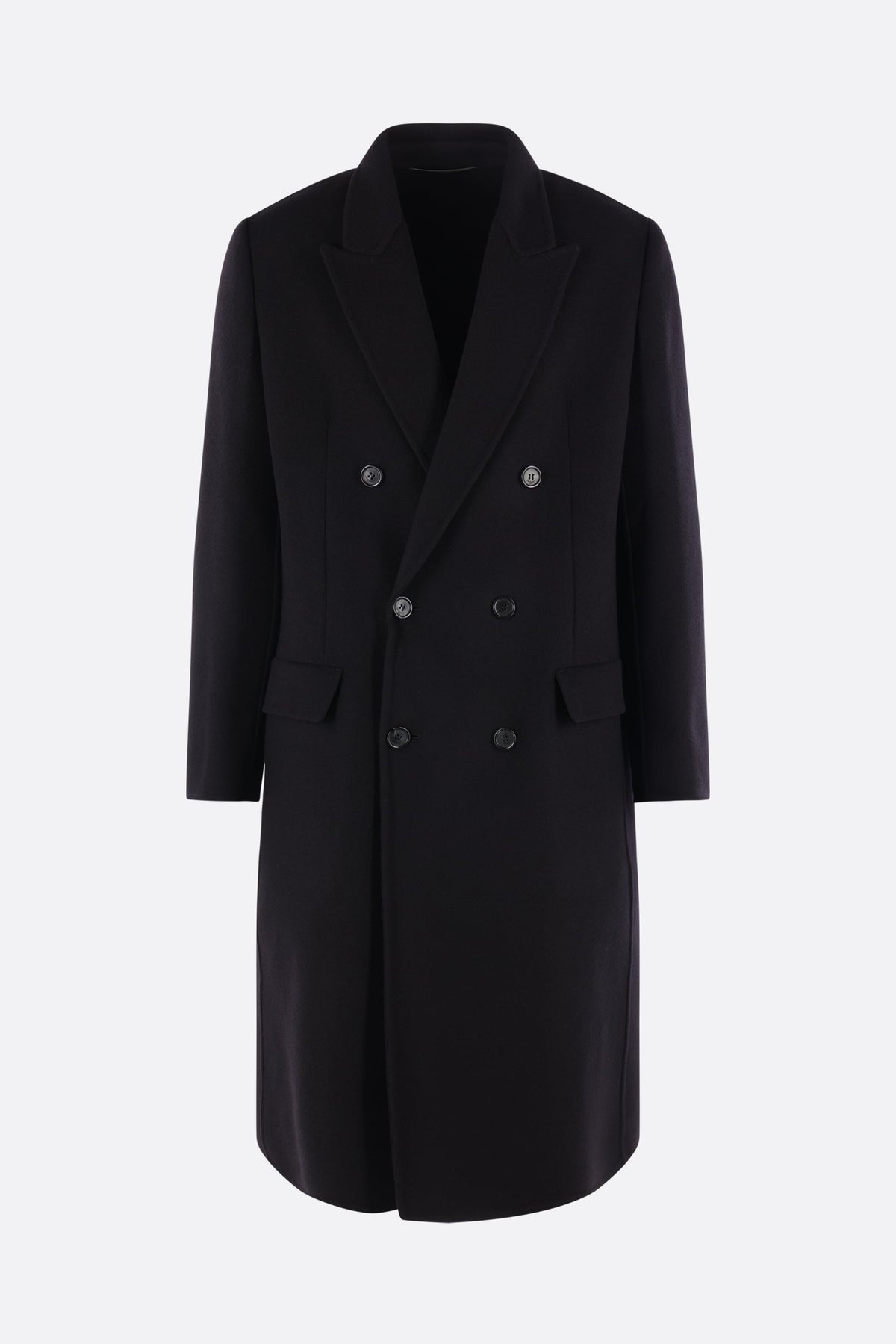Saint Laurent Men's Coat in Black