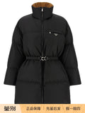 Prada Women's Maxi Down Jacket in Black