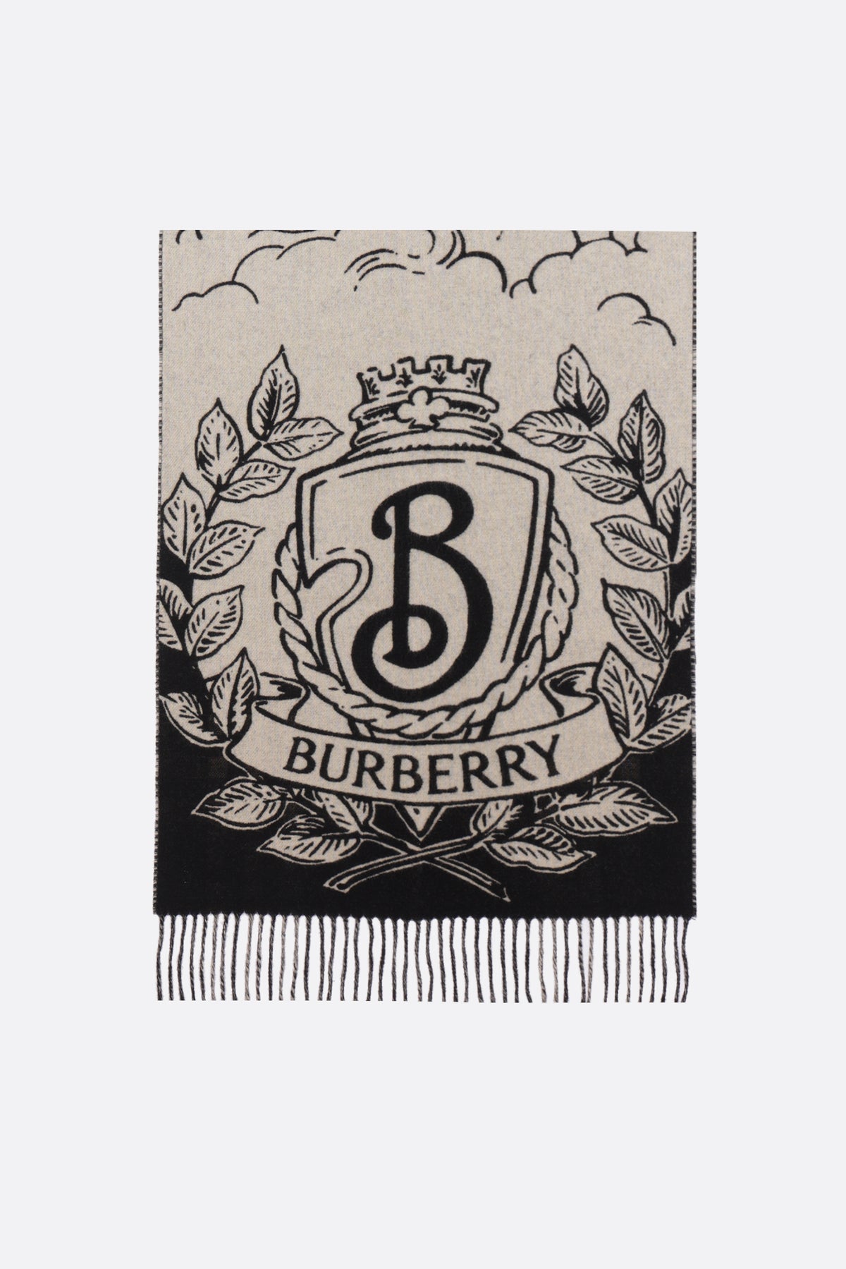 Burberry Men's Jacket in Black/Beige Calico