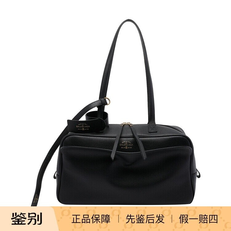 Balenciaga Women's Carrie Medium Bag in Black