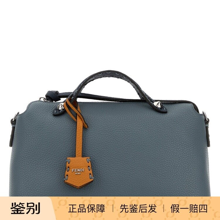 Fendi Women's By The Way Selleria Medium Bag in Blue
