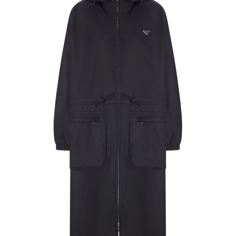 Prada Women's Trench Coat in Black