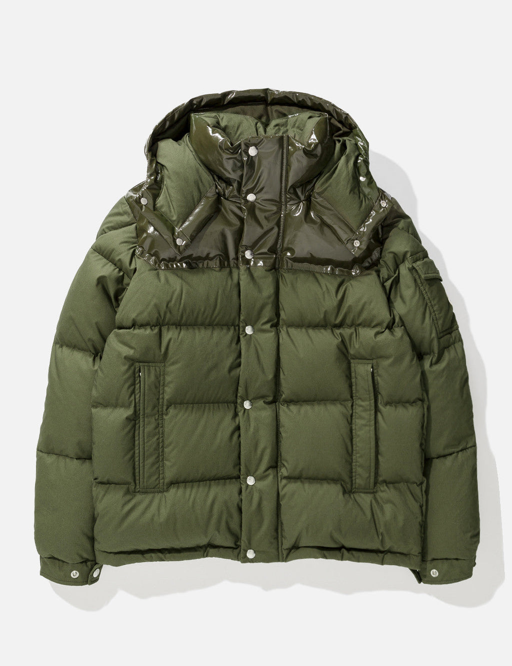 Moncler Men's Chardon Down Jacket in Olive