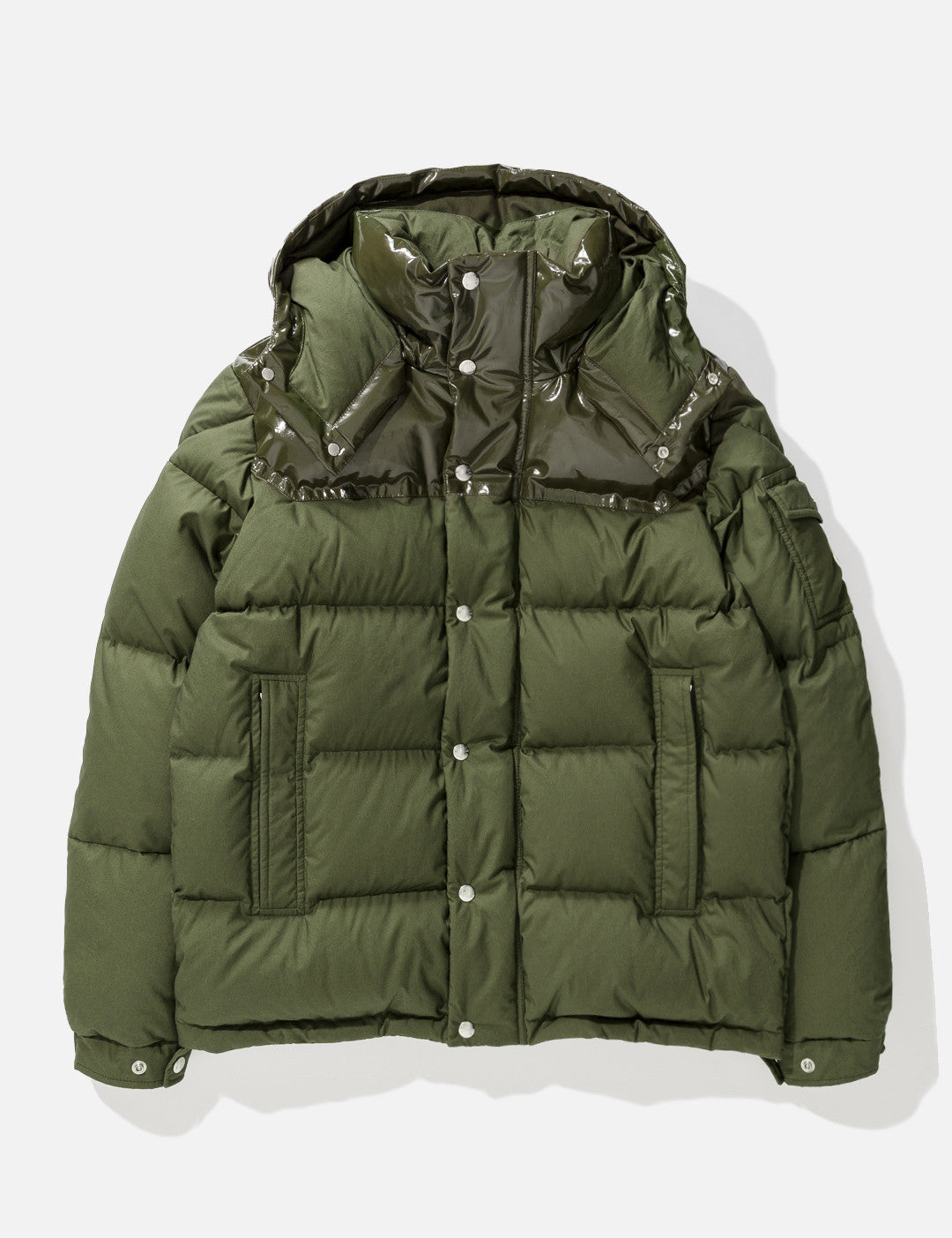 Moncler Men's Chardon Down Jacket in Olive