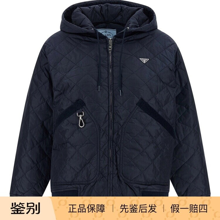 Prada Women's Coat in Blue