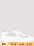 Prada Men's America Cup Sneakers in White