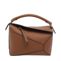 Loewe Women's Puzzle Small Shoulder Bag in Brown