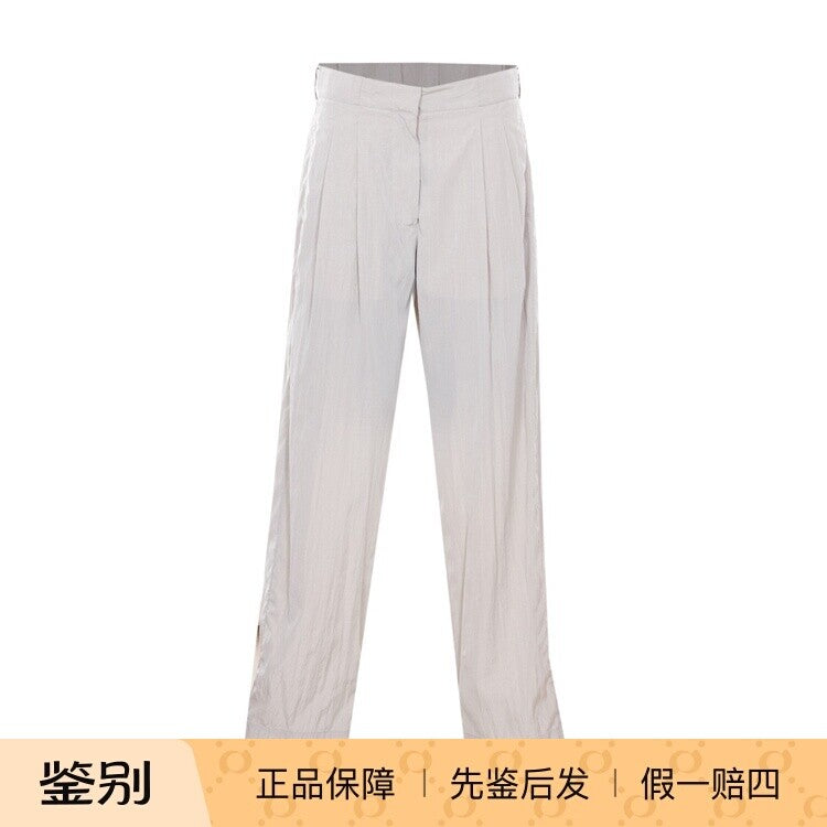 The Row Women's Iven Casual Pants in Grey