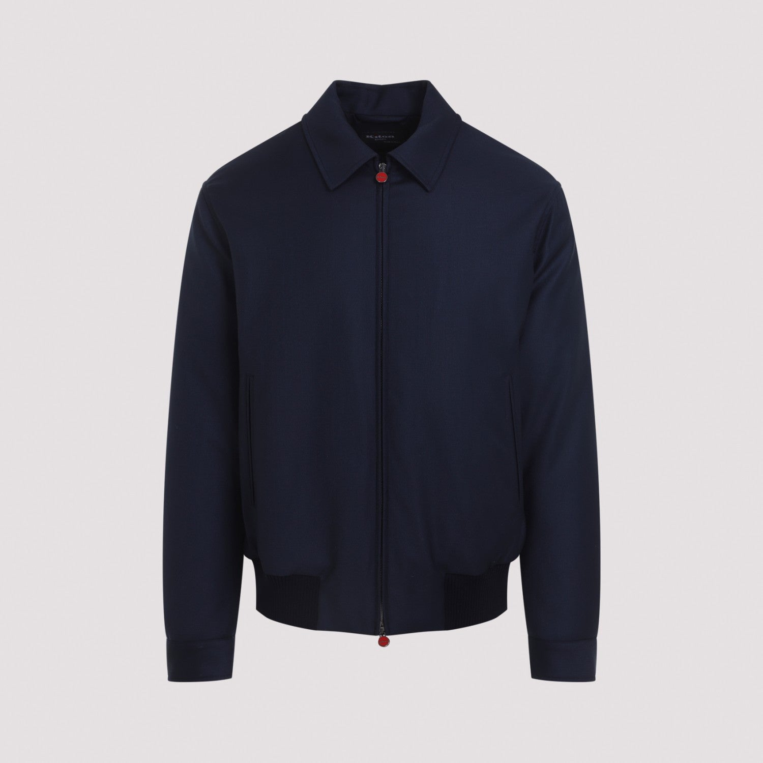 Kiton Men's Jacket in Blue