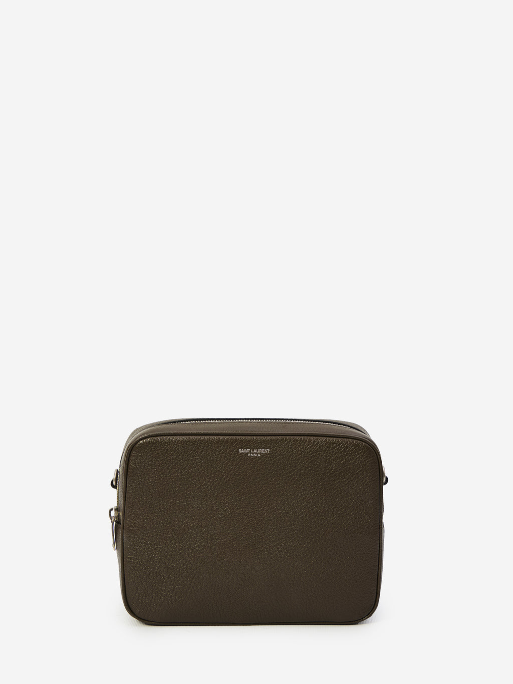 Saint Laurent Men's Camera Bag Small in Brown