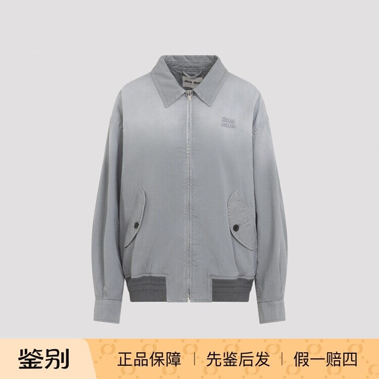 Miu Miu Women's Jacket in Grey