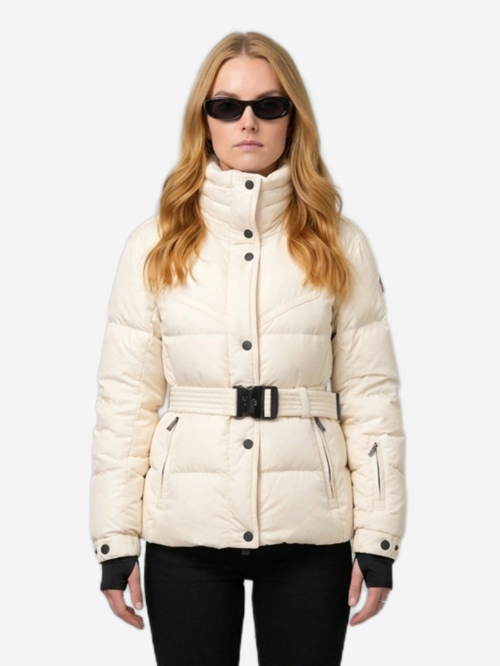Moncler Grenoble Women's Down Jacket Karashi in White