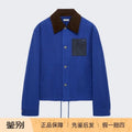 Loewe Men's Anagram Jacket in Blue