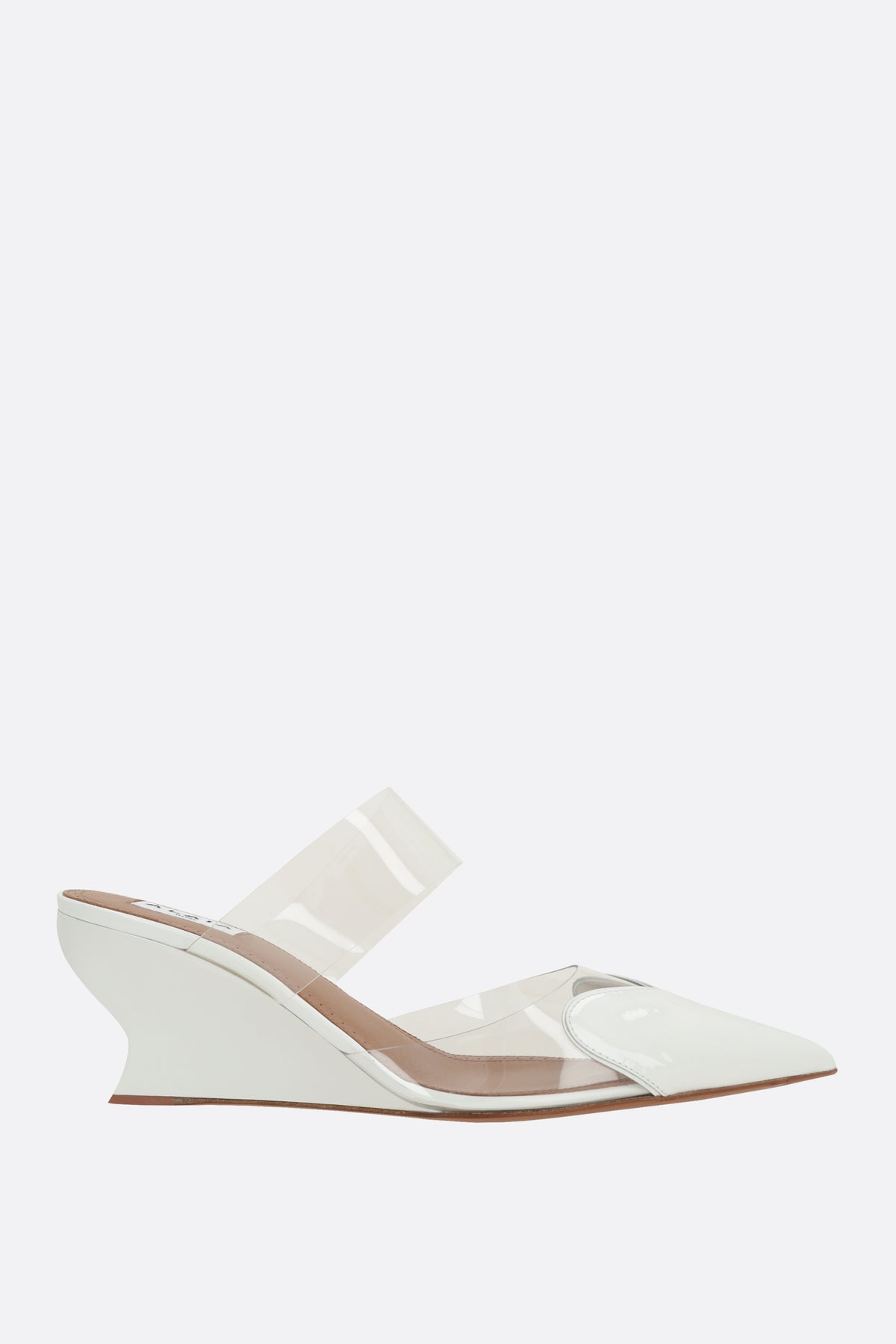 Alaia Women's Shoes in Bianco Ottico/Transparent