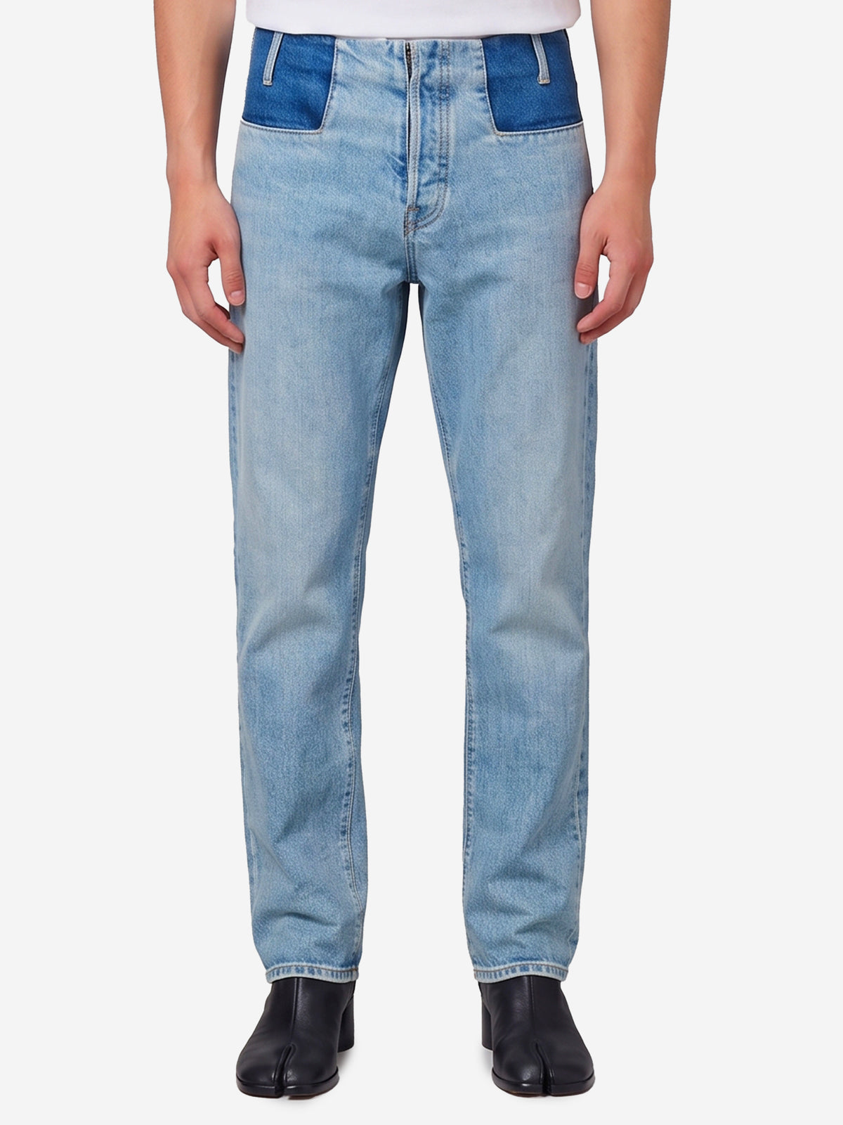 Maison Margiela Men's Straight-leg Jeans in Blue